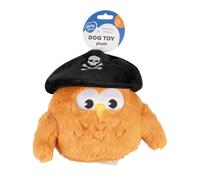 Pirate owl plush toy for dogs Duvoplus