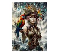 Pirate Parrot Ship 1000pcs Mini Puzzle For Family Challenging