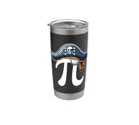 Pirate Pi Day Funny Math Teachers Students Mathematicians Stainless Steel Insulated Tumbler