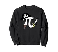 Pirate Pi funny Pirate Pi Math Pi Pun Sweatshirt