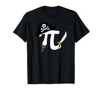 Pirate Pi Funny Pirate Pi Math Pi Pun T-Shirt
