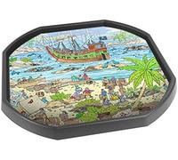 Pirate Scene Vinyl Tuff Tray Insert - 60 x 60 cm - Ideal for Mini Tuff Spot Tuff Tray - Tuff Tray NOT Included