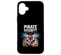 Pirate Security for Mermaid Funny Dad Brother Case for iPhone 16 Plus