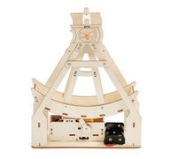 Pirate Ship Toy | Pirate Ship Construction Material - Wooden Science Experiment Kit For Students Age 7-14 - Primary Secondary School Educational Toy