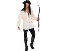Pirate Shirt, Pirate Fancy Dress, Medium