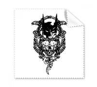 Pirate Skeleton Decoration Pattern Glasses Cloth Cleaning Cloth Phone Screen Cleaner 5pcs Gift