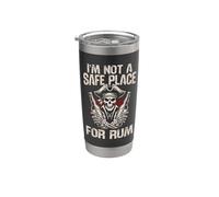 Pirate Skull and Crossbones Stainless Steel Insulated Tumbler