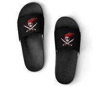 Pirate Skull And Swords Summer Mens Slippers Women Shower Shoes Sandals