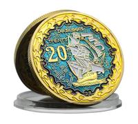 Pirate Skull Commemorative Coin Metal Medal Three Dimensional George Lowther Challenge Coin Collection