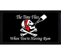 Pirate Skull Rum Crossbones Bar Mat Runner Pub Home Great Souvenir