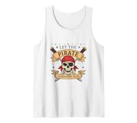 Pirate Skull Shenanigans Adventure Tank Top