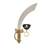 Pirate Sword / Eye Patch / Earring Large