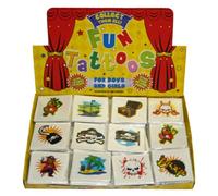 Pirate Themed Temporary Tattoos - Party Box