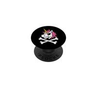 Pirate Unicorn with Eyepatch Funny Unicorn PopSockets Adhesive PopGrip