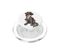 Pirate Wolf Halloween Party Kids Costume Shirt Jolly Roger PopSockets PopGrip for MagSafe