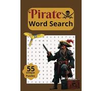 Pirate Word Search: A Pirate themed Word Find Puzzle for Adults, Seniors, and Teens