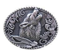 Piratenladen Buckle Howling Wolf, Wolf, Western - Buckle