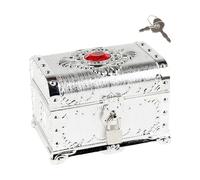 Pirates, Adventurous Treasure Chest, Pirates, Pirates, Storage Box for Children, silver