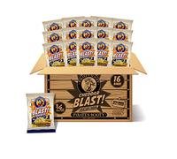 Pirate's Booty Cheddar Blast Cheese Puffs Gluten Free Kids Snacks 0.8 oz Custom Size Snack Bags (Pack of 16)