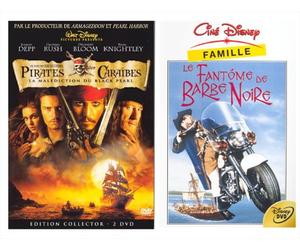 Pirates des Caraïbes / Le Fantôme de Barbe Noire - Bipack 2 DVD