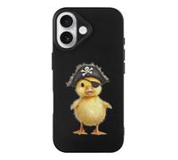 Pirates Duck Duckling Phone Case Compatible with iPhone 17 Air Pro Max Shockproof TPU Protective Cover