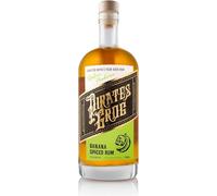Pirate's Grog Banana Spiced Rum - 70 cl / 700 ml | Rich Caramel Flavour & Spice Mix | Limited Edition Tropical Collection | Five Year Oak Barrel Aged | 37.5% ABV | Great for Sipping | Premium Rum Gift