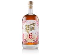 Five Year Aged Rum by Pirate's Grog Rum | Barrel Aged For Five Years To Create a Smooth Golden Sipping Rum | World Rum Award Winner | 37.5% ABV 70cl