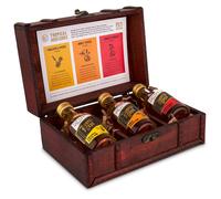 Pirates Grog Spiced Rum Gift Set Miniatures 3 x 50 ml Bottles Pineapple H