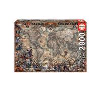 Pirates Map 2000pc Puzzle (Paperback Book)