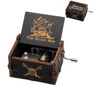 (Pirates) Music Box Wooden Crafts Christmas Gift