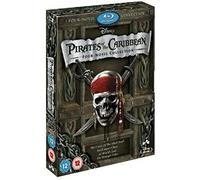 PIRATES OF THE CARIBBEAN 1-4 Blu Ray BOXSET PART 1 2 3 4 Movie Film UK Release