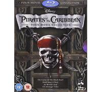 Pirates of the Caribbean 1-4 Box Set [Blu-ray]