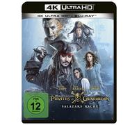 Pirates of the Caribbean 5 - Salazars Rache (4K Ultra HD) 2D) (4K UHD Blu-ray)