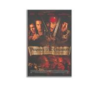 Pirates of The Caribbean And The Curse of The Black Pearl Movie Poster Poster Decorative Painting Canvas Wall Posters And Art Picture Print Modern Family Bedroom Decor Posters 24x36inch(60x90cm)