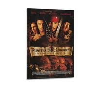 Pirates Of The Caribbean Movie Curse of The Black Pearl, Johnny Depp Poster Decorative Painting Canvas Wall Posters And Art Picture Print Modern Family Bedroom Decor Posters 24x36inch(60x90cm)