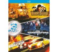 Pirates of Treasure Island / The Terminators / Street Racer - 3-Disc Box Set (Blu-Ray)