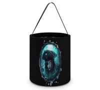 Pirates One Eyed Mermaid Halloween Candy Tote Tricking Or Treating Bag Pumpkin Easter Eggs Bucket Best Party Gifts