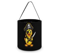 Pirates Rubber Duck Halloween Candy Bag Pumpkin Tricking Or Treating Tote Easter Eggs Bucket Best Party Gifts