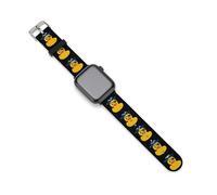 Pirates Rubber Duck Silicone Strap Watch Band Compatible with Iwatch Series 38mm 40mm 42mm 44mm