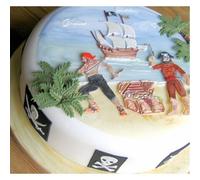 Pirates Set Patchwork Cutter Cake Decorating Sugarcraft