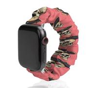 Pirates-Skull Watch Band Compatible with Apple Watch Elastic Scrunchie Watch Strap Replacement Wristband