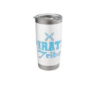 Pirates with Sword Pirate Tribe Stainless Steel Insulated Tumbler