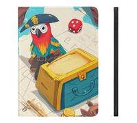 Pirateses Treasure Funny Tablet Case with Pen Slot Lightweight Hard Protective Cover Compatible with iPad 2020/Pro 2020/Pro 2021/Air4/Air5