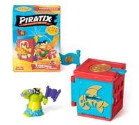 PIRATIX, ADVENTURE WORLD Golden Treasure Series - 1 Fortress, Each Box Contains 1 Surprise Fortress, 1 Surprise Piratix, 1 Accessory, 1 Flag and 1 Treasure