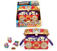 Piratix, Adventure World Monster Treasure Chest with a Monster Inside, Includes 1 Chest, 3 Piratix, 1 Treasure and 3 Accessories