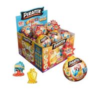 PIRATIX Adventure World Secret Treasure Series - Blast Surprise Box of 18 Pirate Figures Surprise Baubles with Colour Surprise Effect Includes Pyratix Colour Reveal and Golden Pirate Treasure