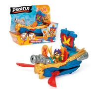 Piratix, Adventure World Skull Blade - Pirate Ship with Hidden Powers, Includes 1 Pirate Ship, 1 Exclusive Piratix, 1 Accessories, 1 Flag, 1 Exclusive Treasure and 1 Projectile