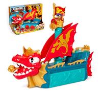 Magic Box Piratix S Dragon Ship Transformation Three Modes In One Air Sea And Land Figure Multicolor