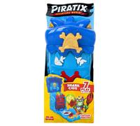 Piratix Secret Skull Cave - Secret Cave of Shark Island - Includes 1 Skull Cave, 1 Exclusive Pyratix, 2 Inch Glass Accessories (1 Weapon and 1 Scepter), 1 Spider and 1 Exclusive Treasure