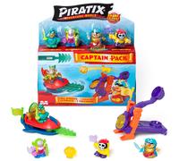 PIRATIX ADVENTURE WORLD Pirate Figures Set, Assorted Models, Includes Ship and Characters
